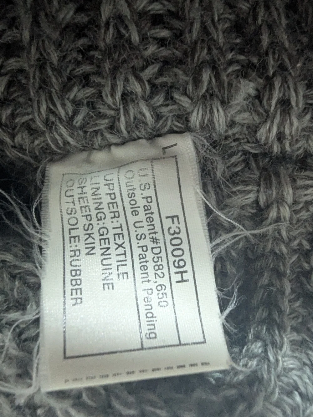 UGG tall knit